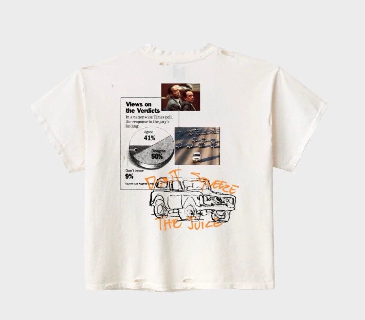 HMDD Oj Simpson HMDD Tshirt LARGE Size US L / EU 52-54 / 3 - 2 Thumbnail