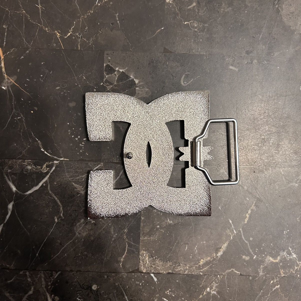 Louis Vuitton Belt Black Leather LV Logo Buckle