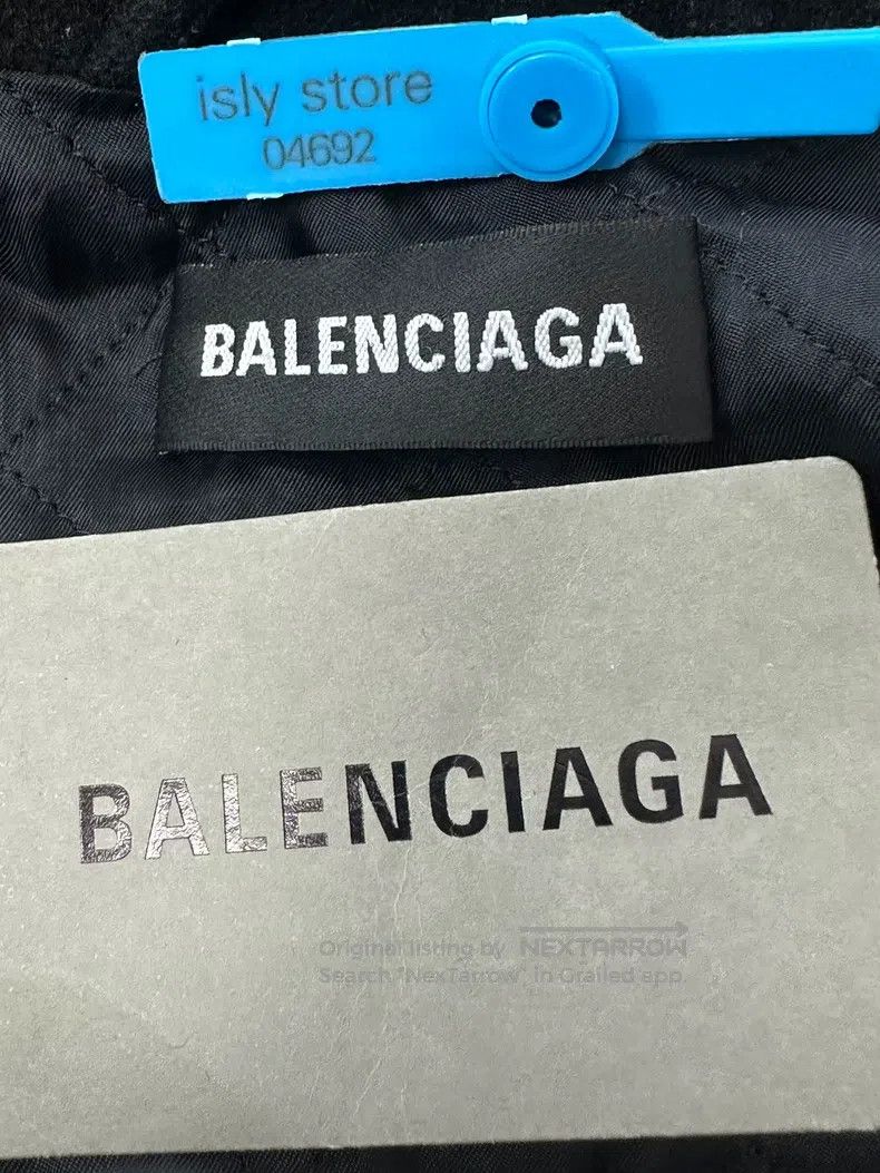 Balenciaga Balenciaga Printed Zip-Up Jacket Black Size US S / EU 44-46 / 1 - 4 Thumbnail