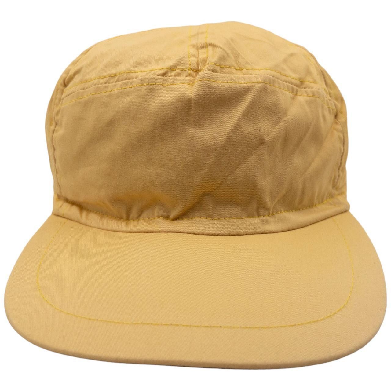 Stone Island Vintage Stone Island Yellow Elasticated Cap Size ONE SIZE - 6 Thumbnail