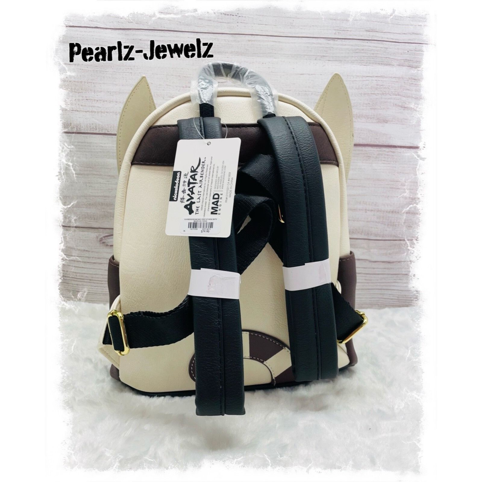 Disney Avatar Last Airbender Momo Figural Cosplay Mini Backpack Box Size ONE SIZE - 3 Thumbnail