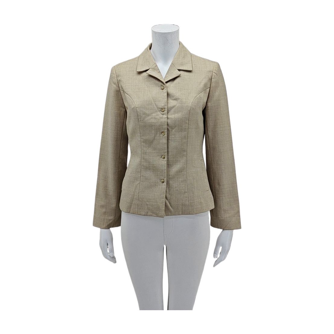 Balenciaga Balenciaga La Mode Wool Jacket Beige Size 40 Size M / US 6-8 / IT 42-44 - 1 Thumbnail