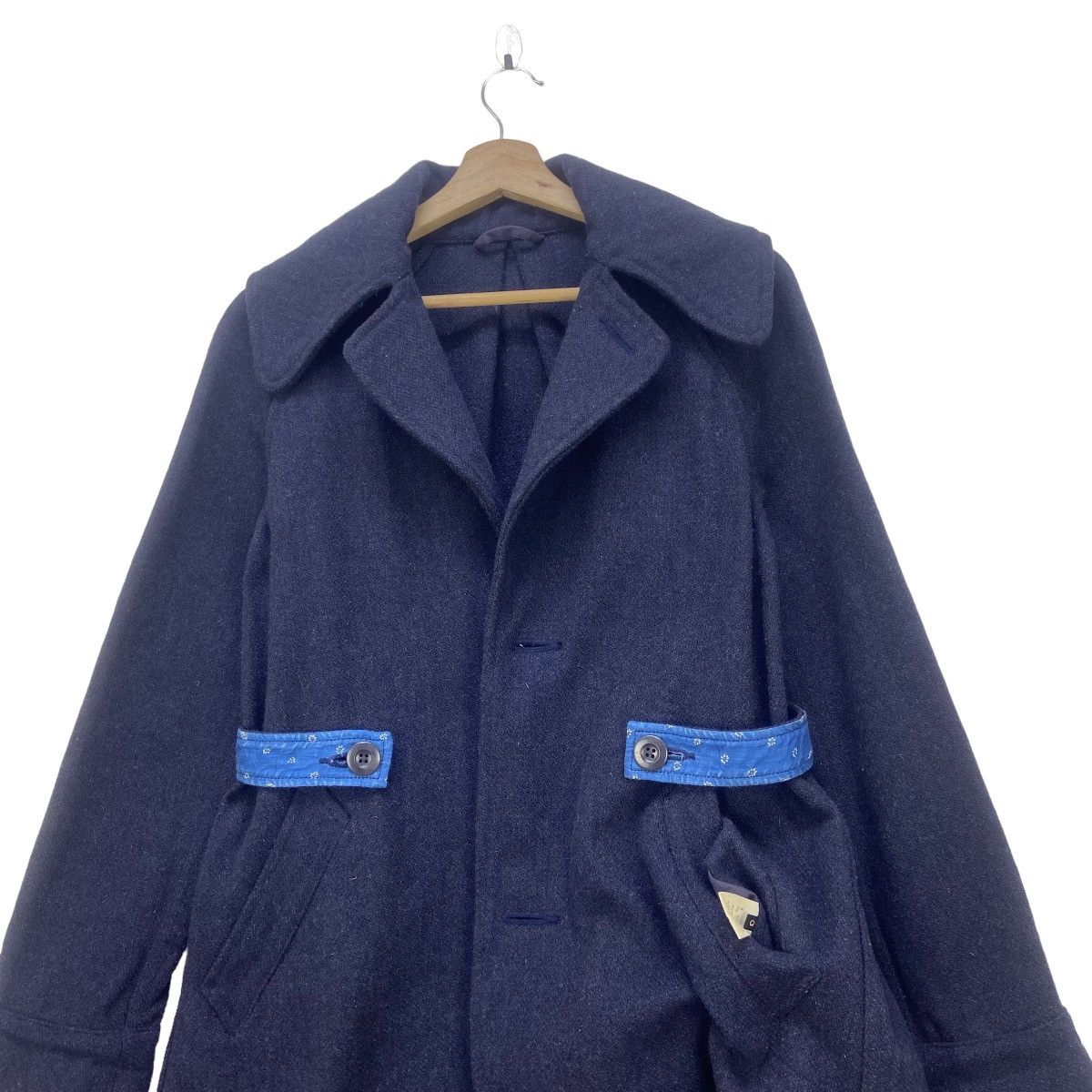 Kapital Kapital by Kiro Hirata Wool Long Coat Size XS / US 0-2 / IT 36-38 - 9 Thumbnail