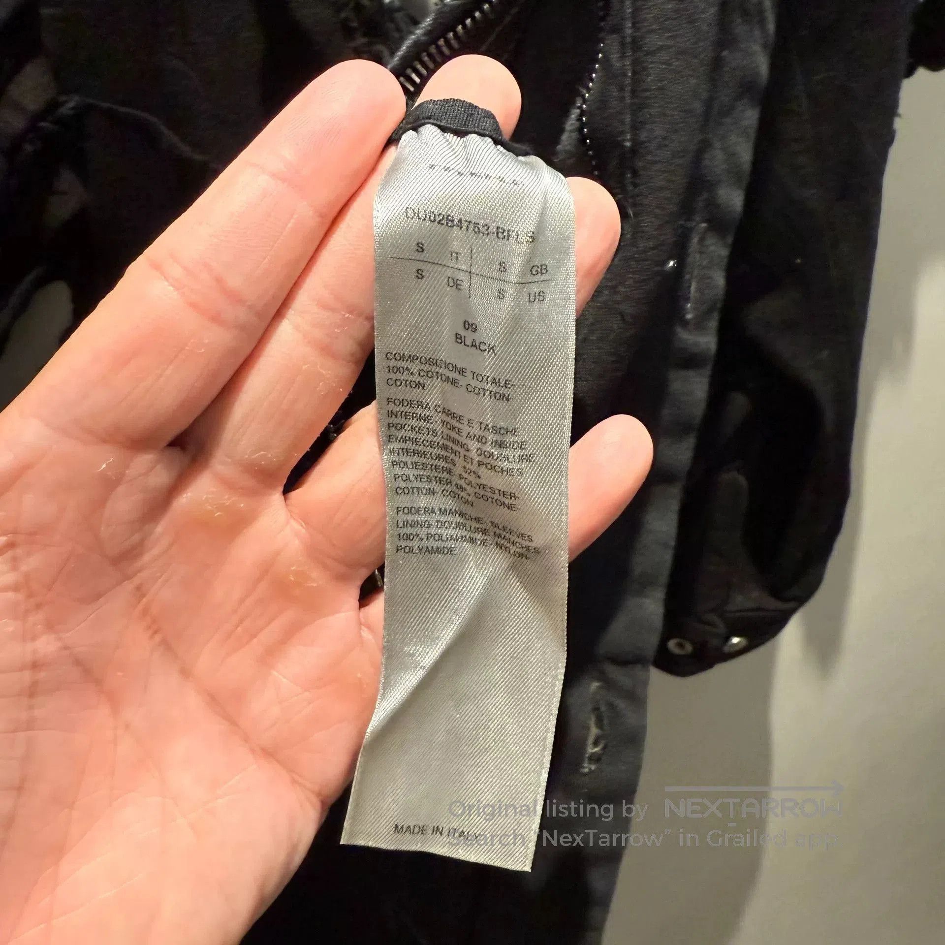 Rick Owens Drkshdw Rick Owens Waxed Distressed Jacket. Size US M / EU 48-50 / 2 - 7 Thumbnail