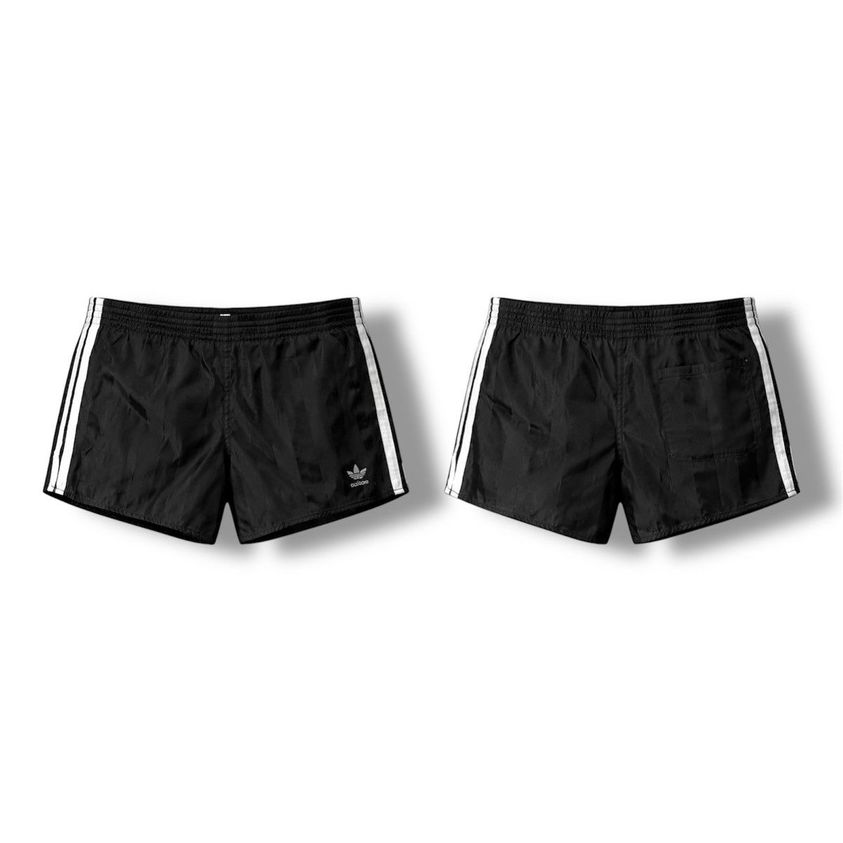 Adidas ADIDAS NYLON SPRINTER ICONIC SHORTS GLANZ RACER RETRO SIZE M Size US 36 / EU 52 - 1 Thumbnail