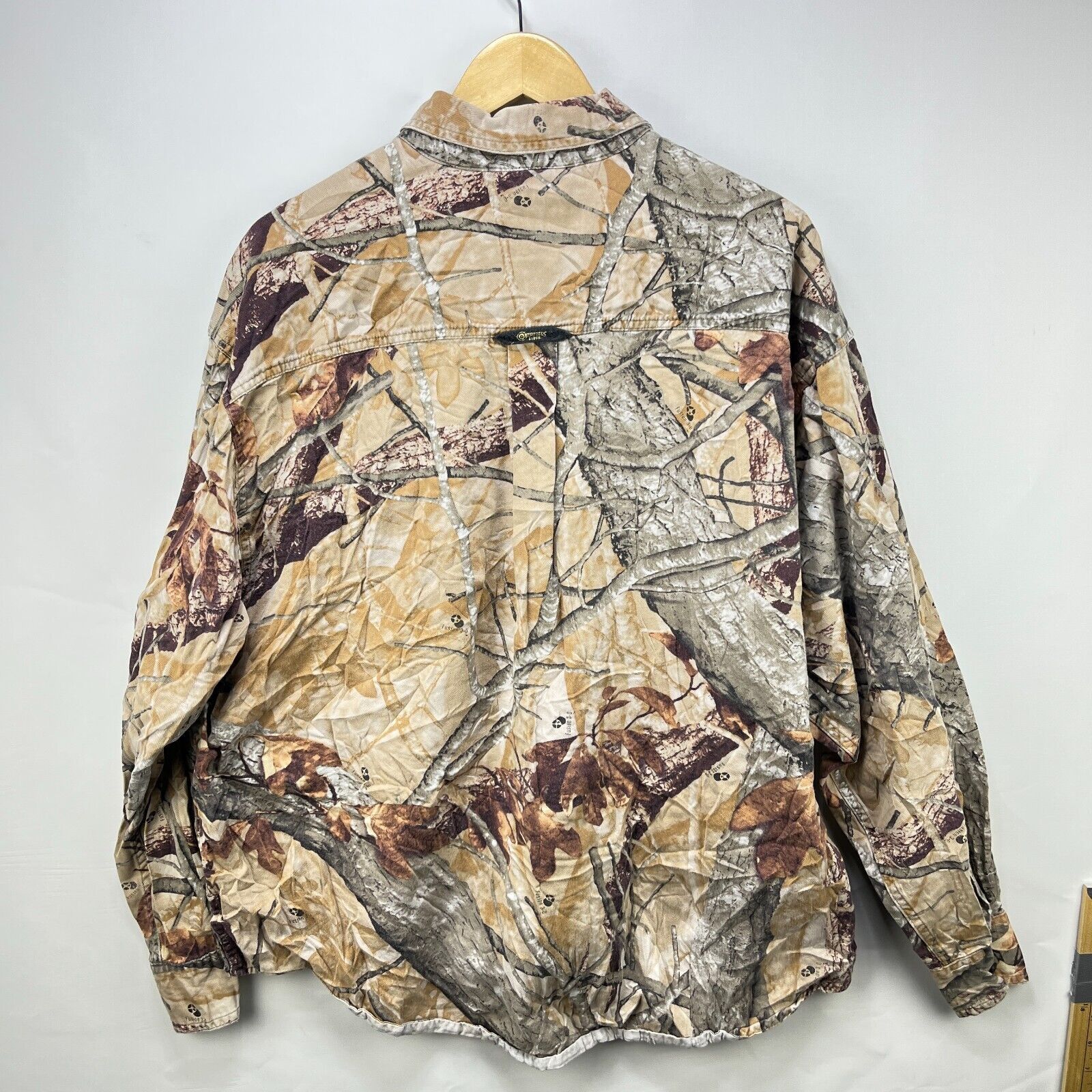 Vintage Vintage Camo Tree Button-Up Long Sleeve Shirt 2XL Size US XL / EU 56 / 4 - 8 Thumbnail