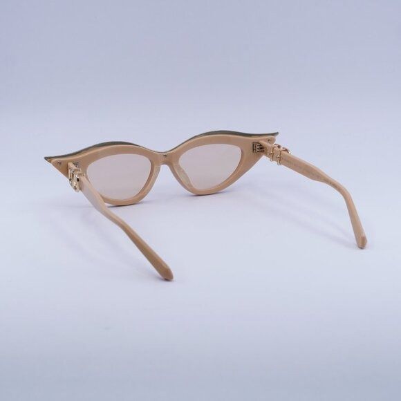 Valentino 🕶️ New Valentino V-GOLDCUT-II VLS-114C Sunglasses - Beige Size ONE SIZE - 11 Thumbnail