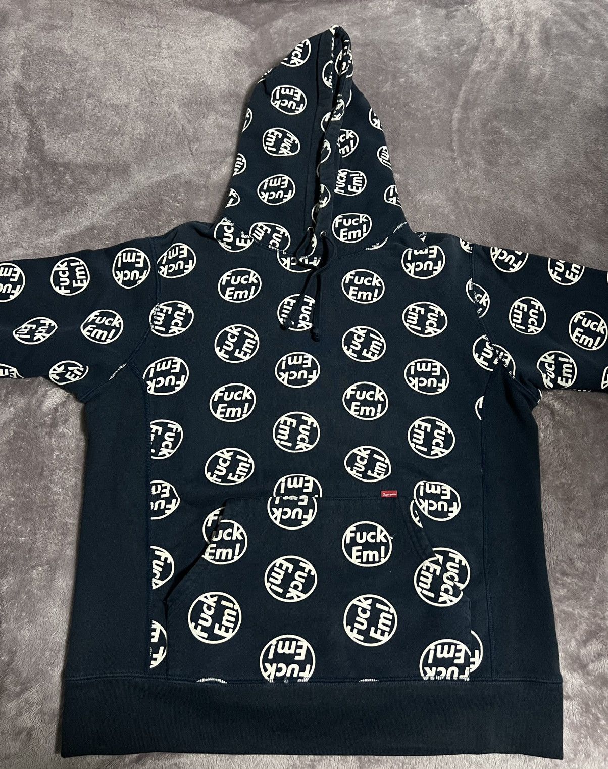 Supreme Supreme Fxck Em! Hoodie Fw14 Size US M / EU 48-50 / 2 - 2 Thumbnail
