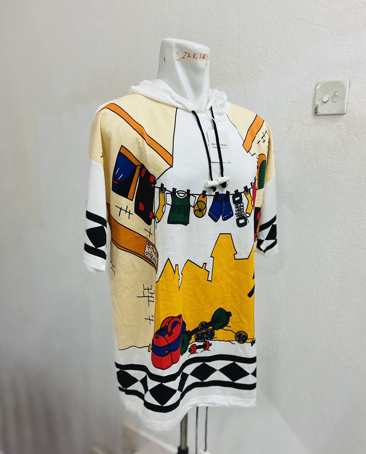 Jean Charles De Castelbajac JEAN CHARLES DE CASTELBAJAC HOODIE TEE Size US L / EU 52-54 / 3 - 2 Thumbnail