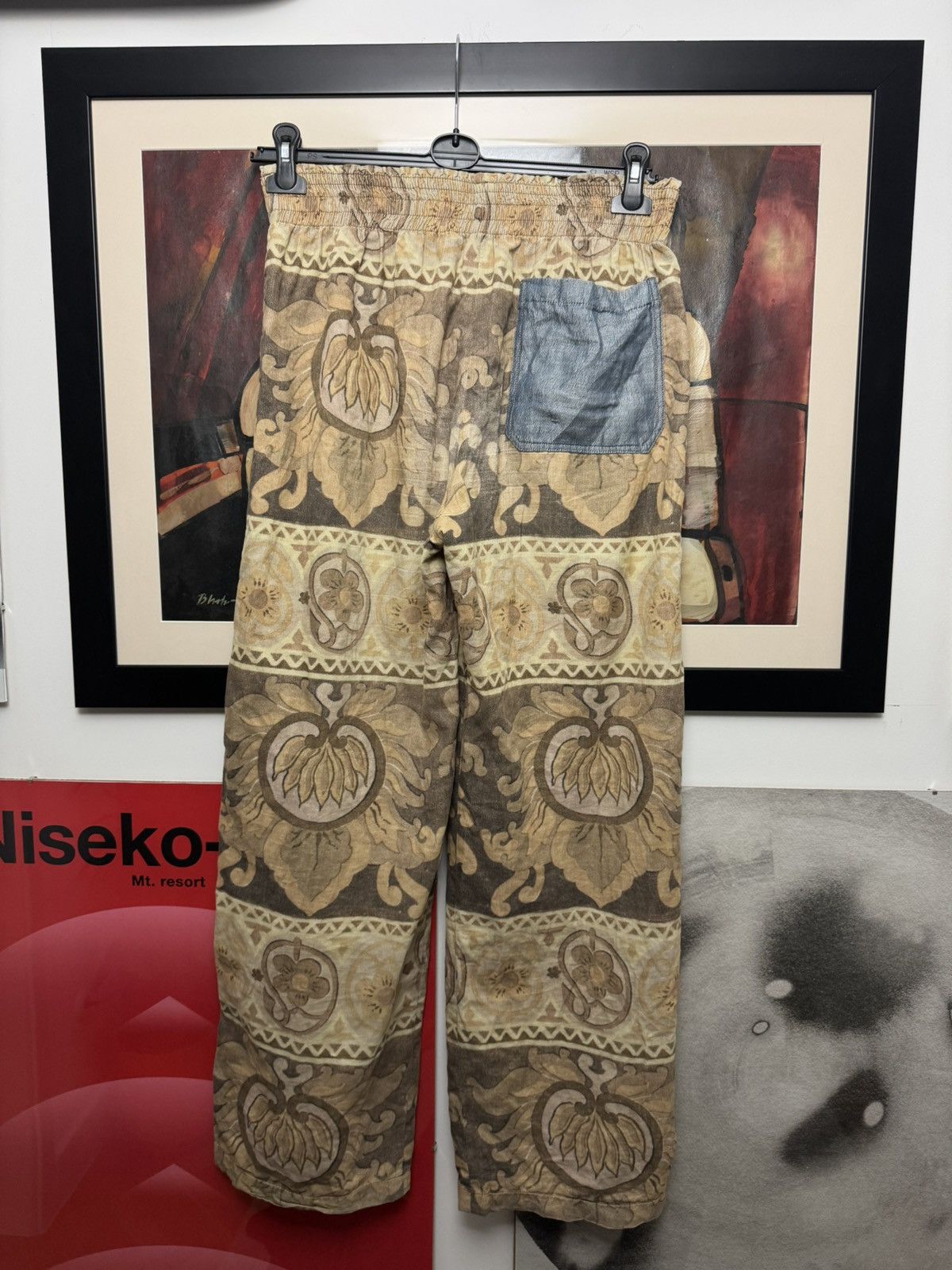 Acne Studios Acne Studios Fullprint Hippie Style Cozy Pant Avant Garde Size US 32 / EU 48 - 2 Thumbnail
