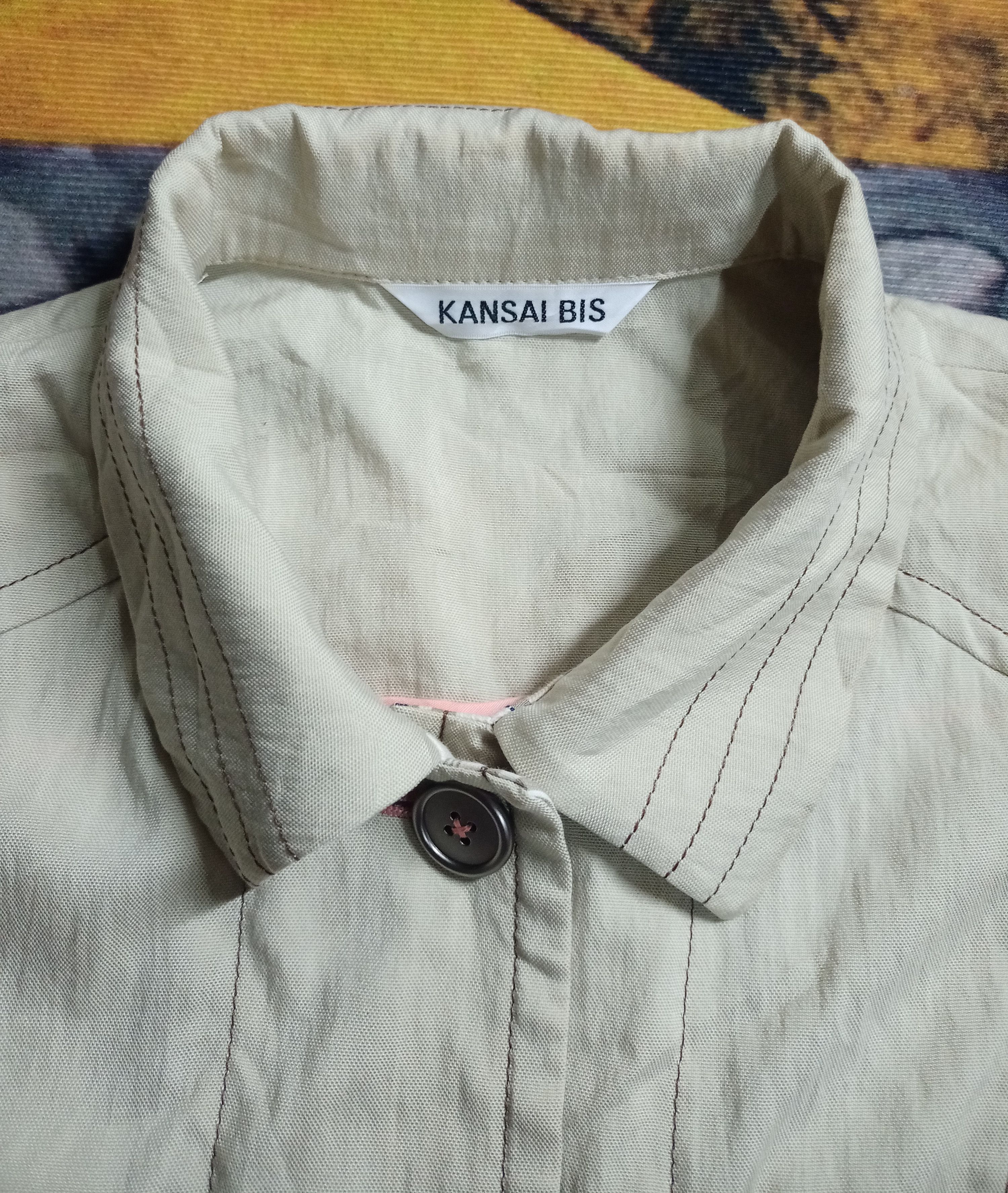 Japanese Brand × Kansai Yamamoto Kansai Bis button ups shirt Size S / US 4 / IT 40 - 2 Thumbnail