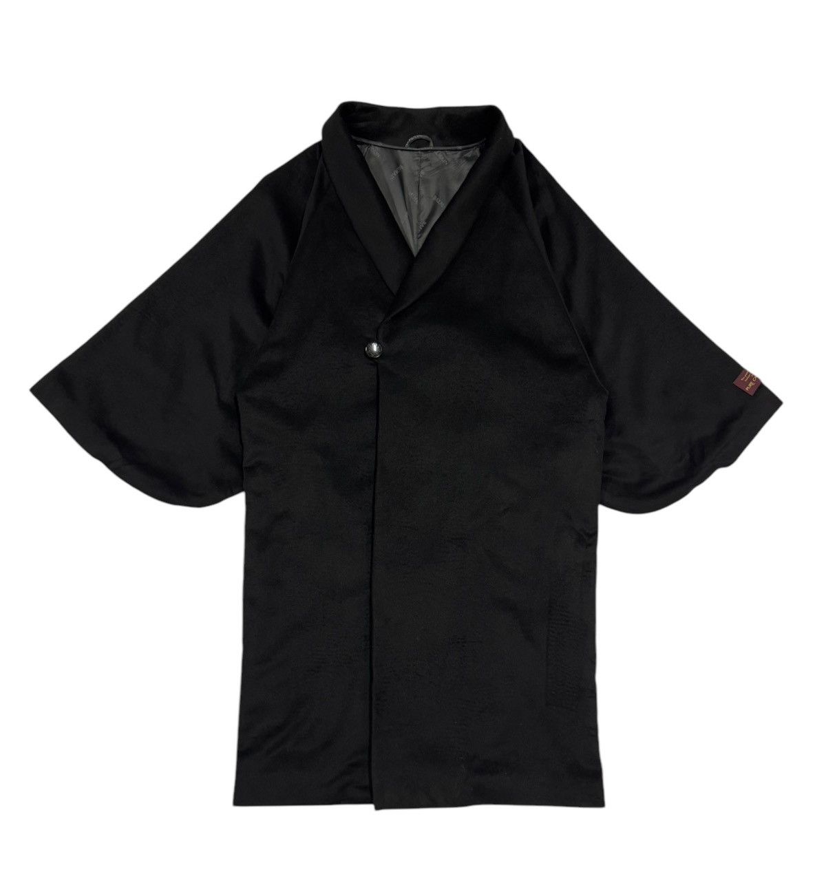 Balmain × Vintage Vtg🔥Balmain Paris Pure Cashmere Buttoned Longjacket Kimono Size US M / EU 48-50 / 2 - 1 Thumbnail