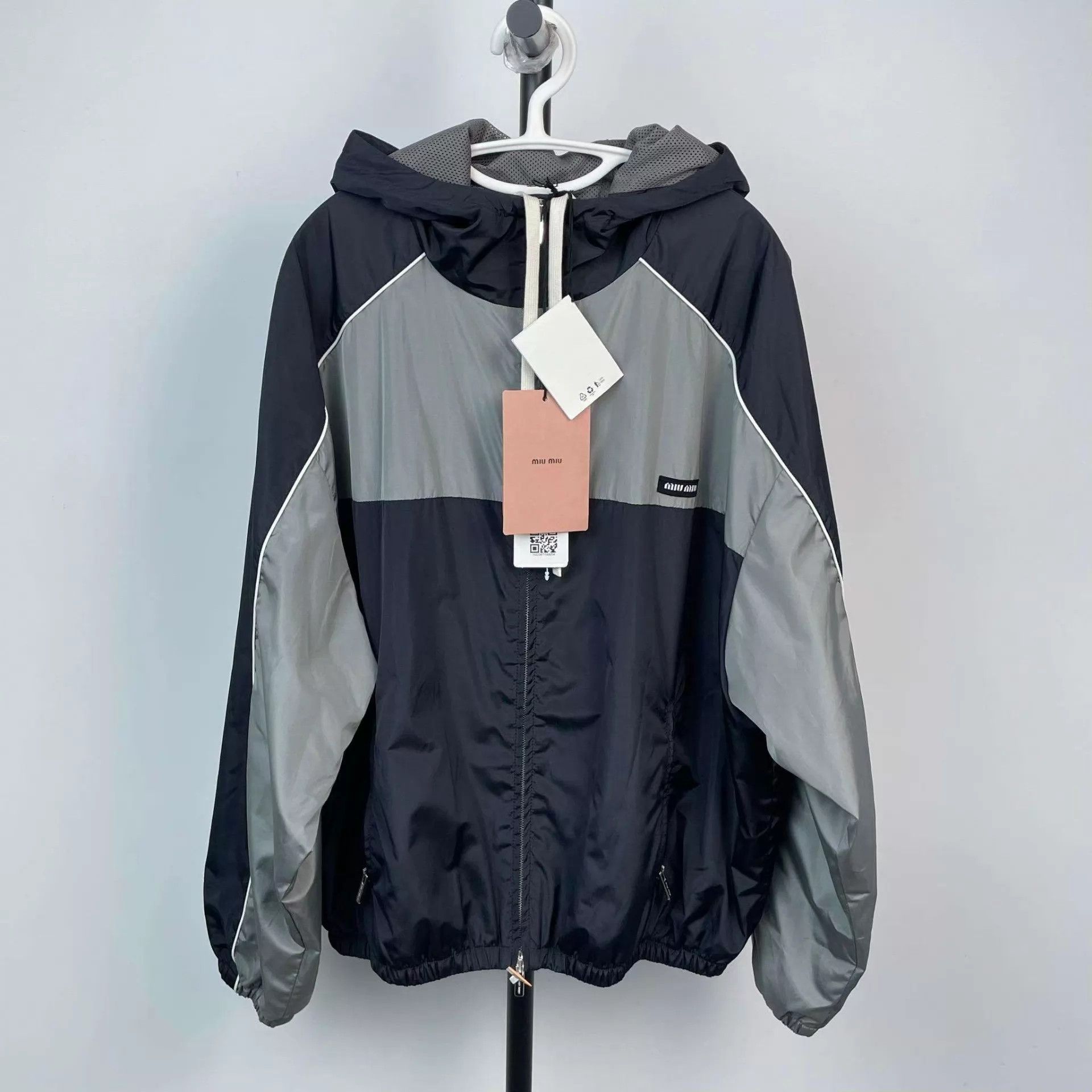 Miu Miu MIU MIU gray track jacket women's 38 Size XS / US 0-2 / IT 36-38 - 1 Thumbnail