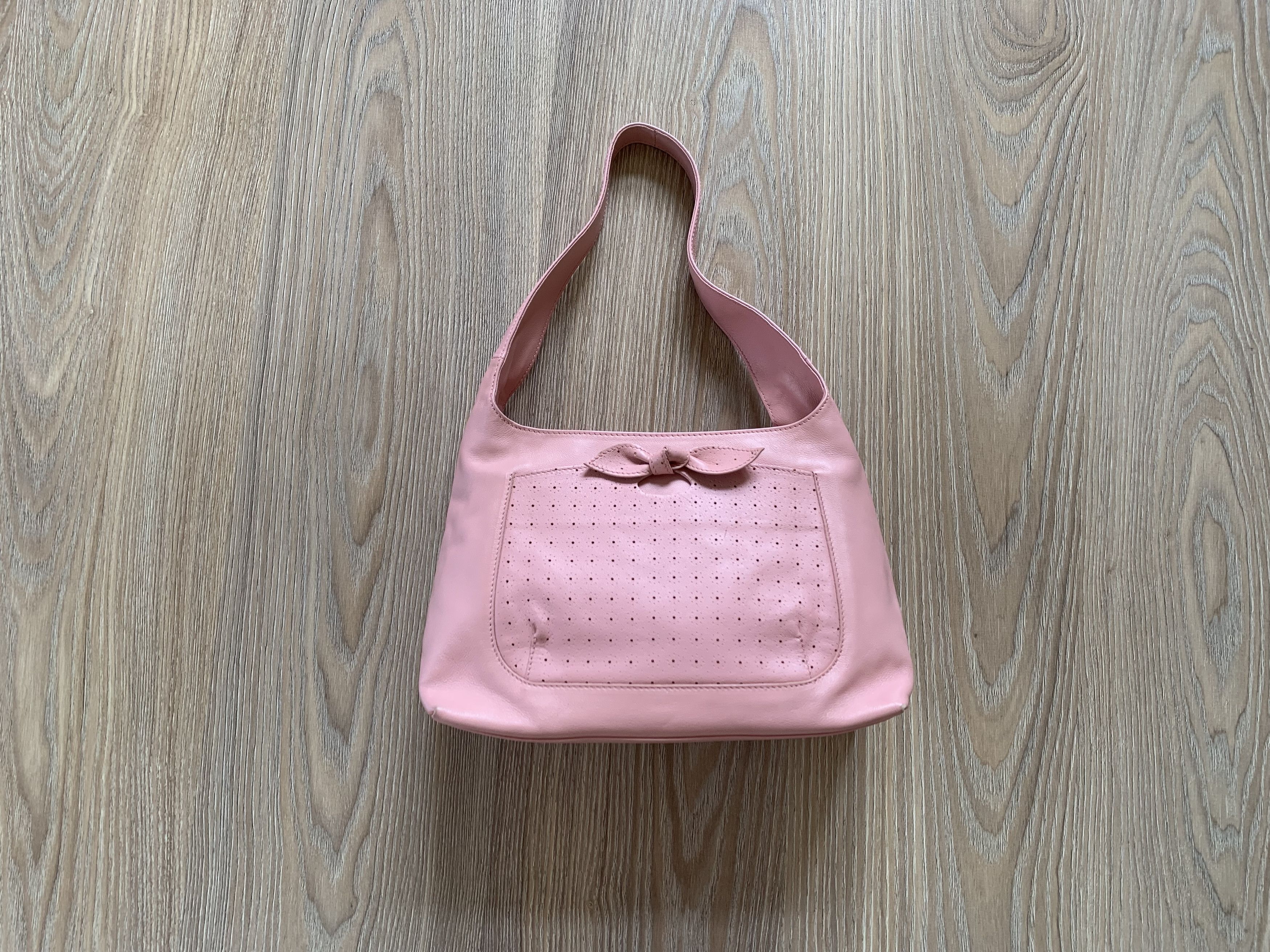 Designer Furla Rare Luxury Pink Leather Mini Bag Size ONE SIZE - 1 Thumbnail