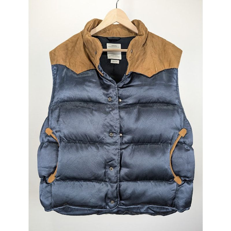 Visvim o1rshd1 Colter Down Vest in Navy Size US XL / EU 56 / 4 - 8 Thumbnail