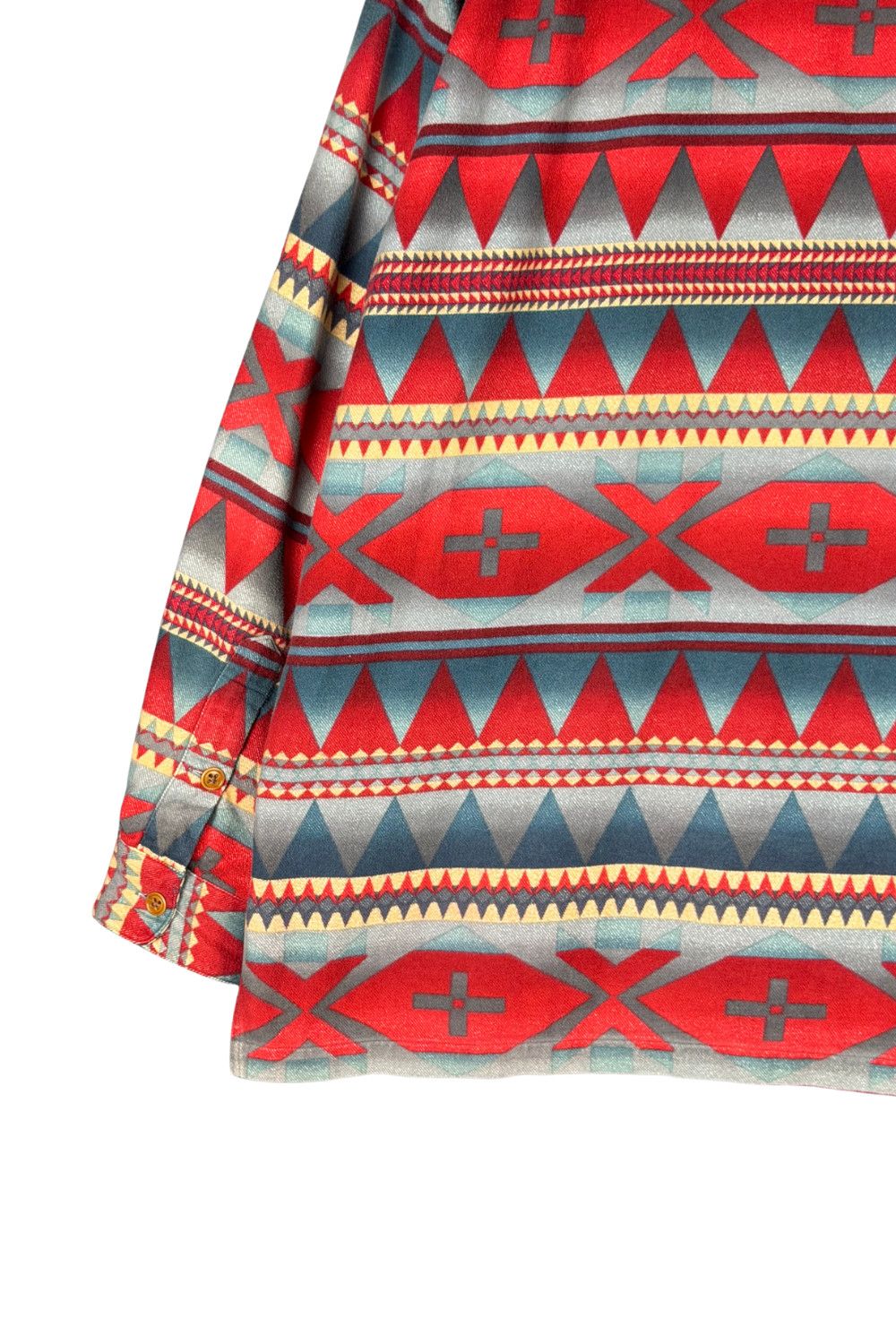 Polo Ralph Lauren fw94 Polo Ralph Lauren Southwestern Native Flannel Shirt XL Size US L / EU 52-54 / 3 - 11 Thumbnail
