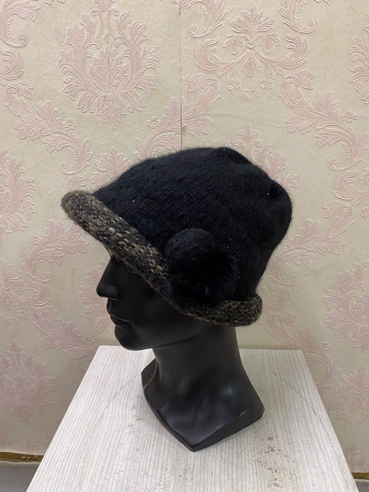 Japanese Brand × Kapital × Vintage Japanese Brand Rare Design Knit Beanie Hat Size ONE SIZE - 3 Thumbnail