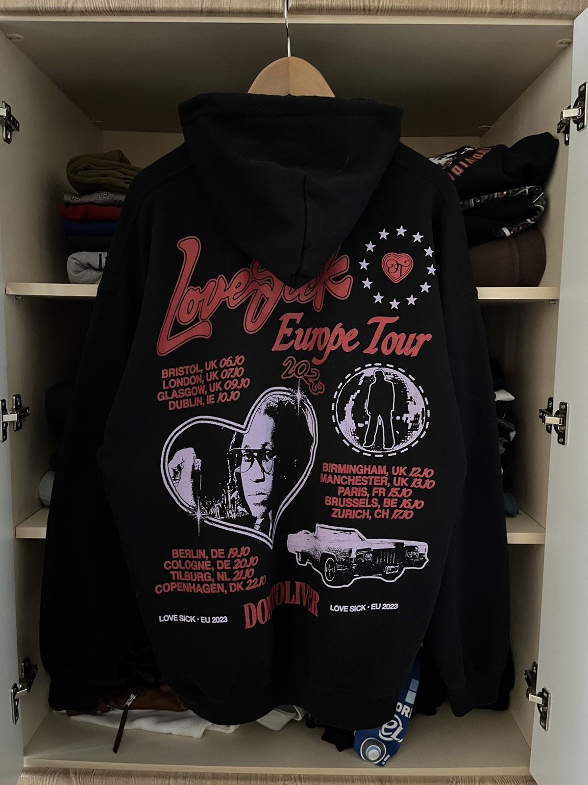 Band Tees Rare Don Toliver Love Sick Europe Tour 2023 Size US XL / EU 56 / 4 - 1 Thumbnail