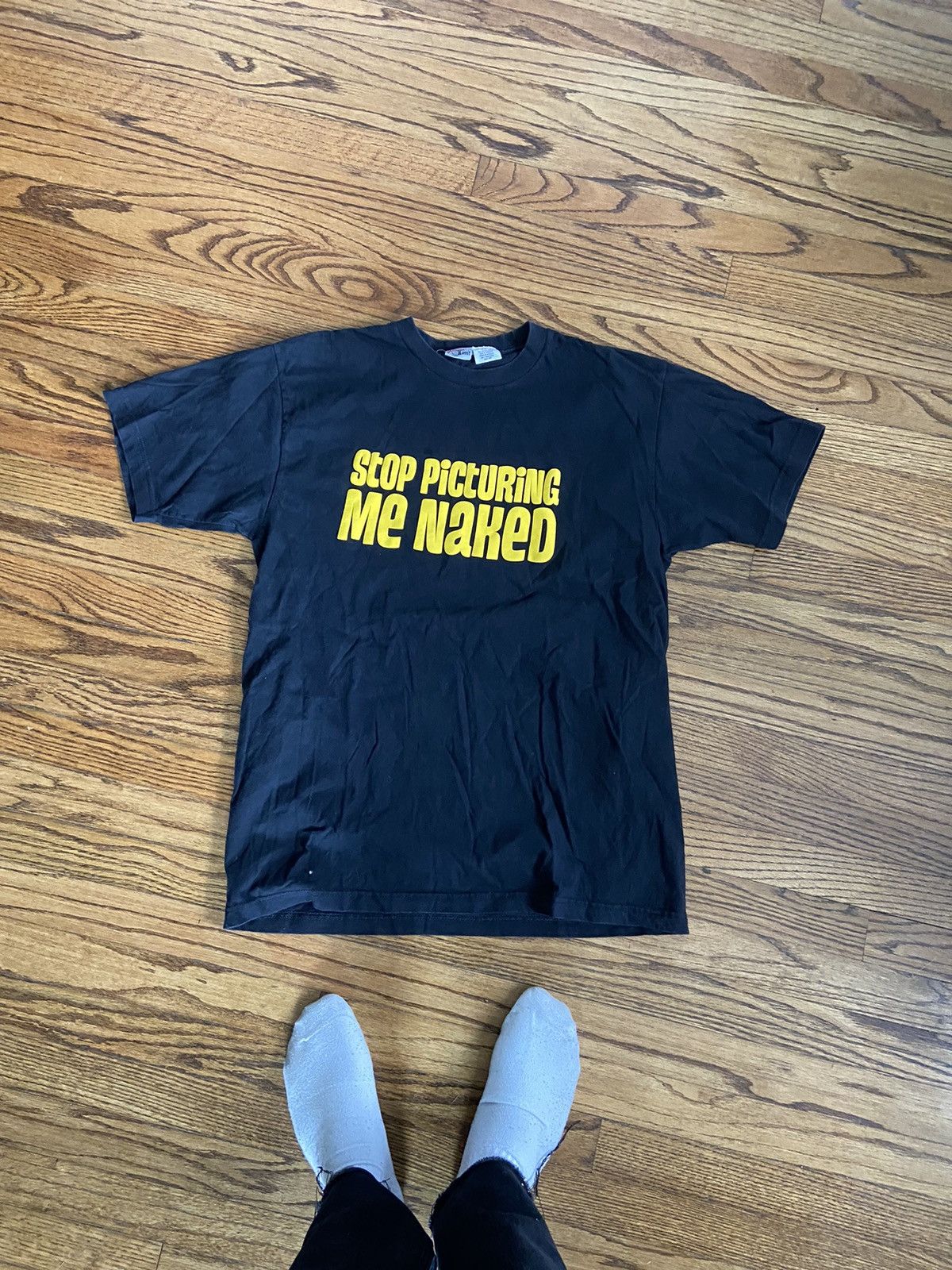 Vintage Vintage Y2K humor shirt Size US L / EU 52-54 / 3 - 1 Thumbnail