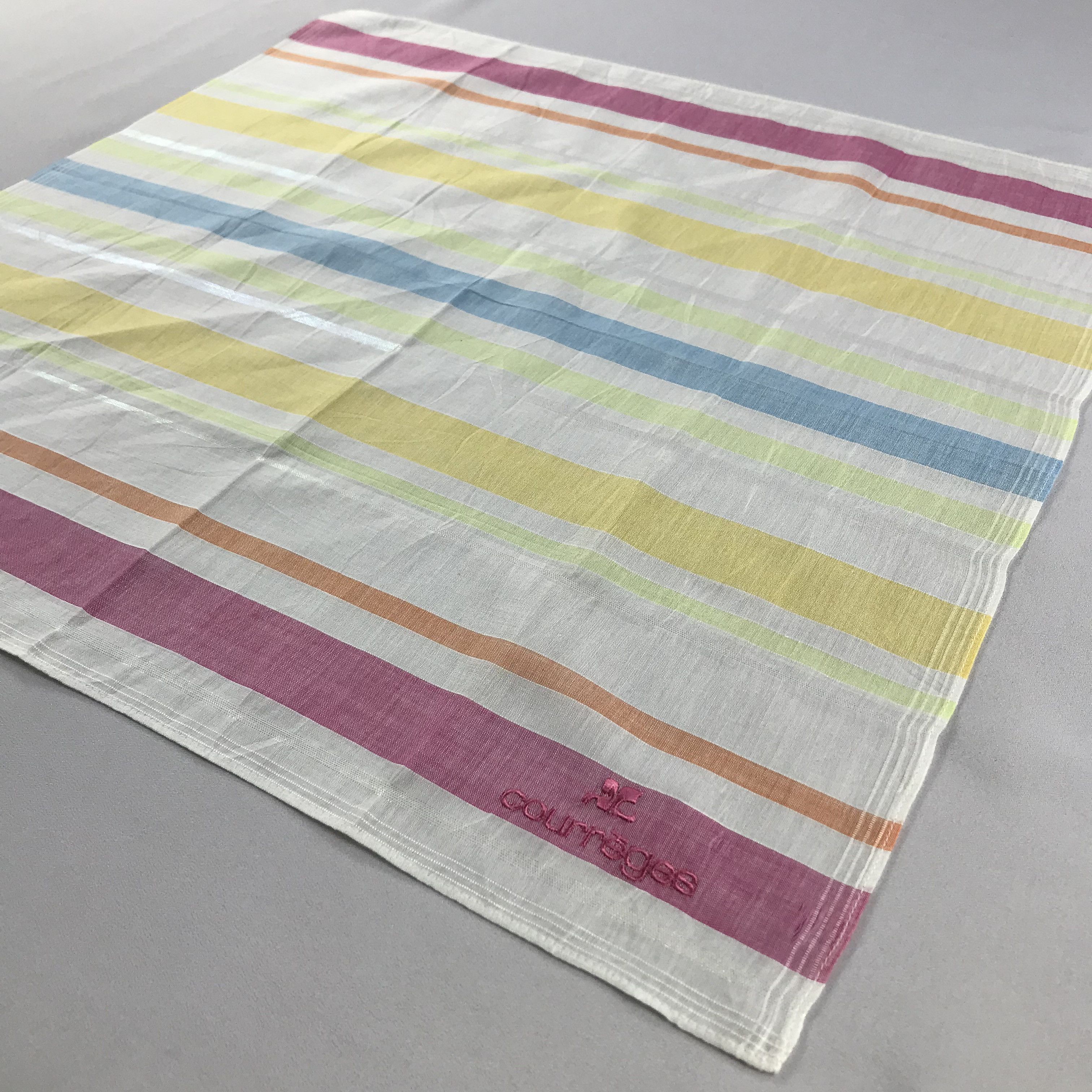 Courreges Courreges Handkerchief / Bandana / Neckerchief C603 Size ONE SIZE - 4 Thumbnail