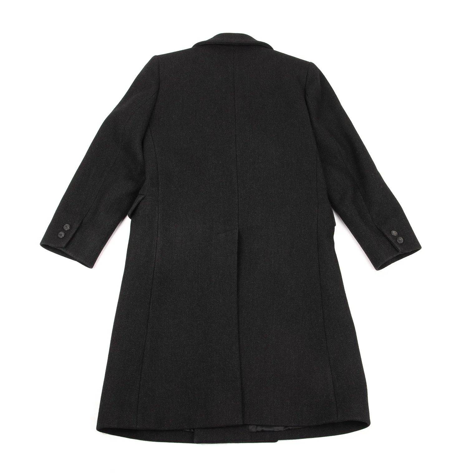 A.P.C. Herringbone Melton Coat in Charcoal M Size US XXS / EU 40 - 16 Thumbnail