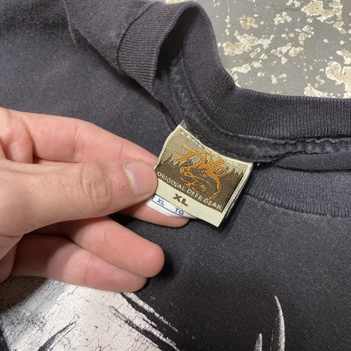 Japanese Brand × Vintage Vintage Deer Outdoor Black Long Sleeve Tshirt Size US XL / EU 56 / 4 - 5 Thumbnail