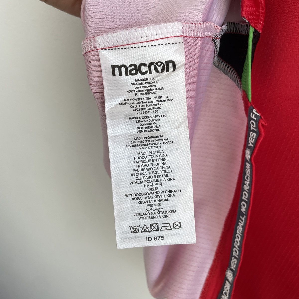 Macron Hannover 96 Home Jersey Shirt Men 2023/2024 size 3XL Size US XXL / EU 58 / 5 - 11 Thumbnail