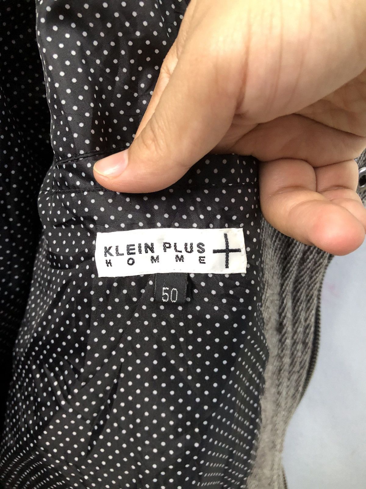 Michel Klein Klein Plus Homme Japan Wool Mix Jacket Archive Size US S / EU 44-46 / 1 - 9 Thumbnail