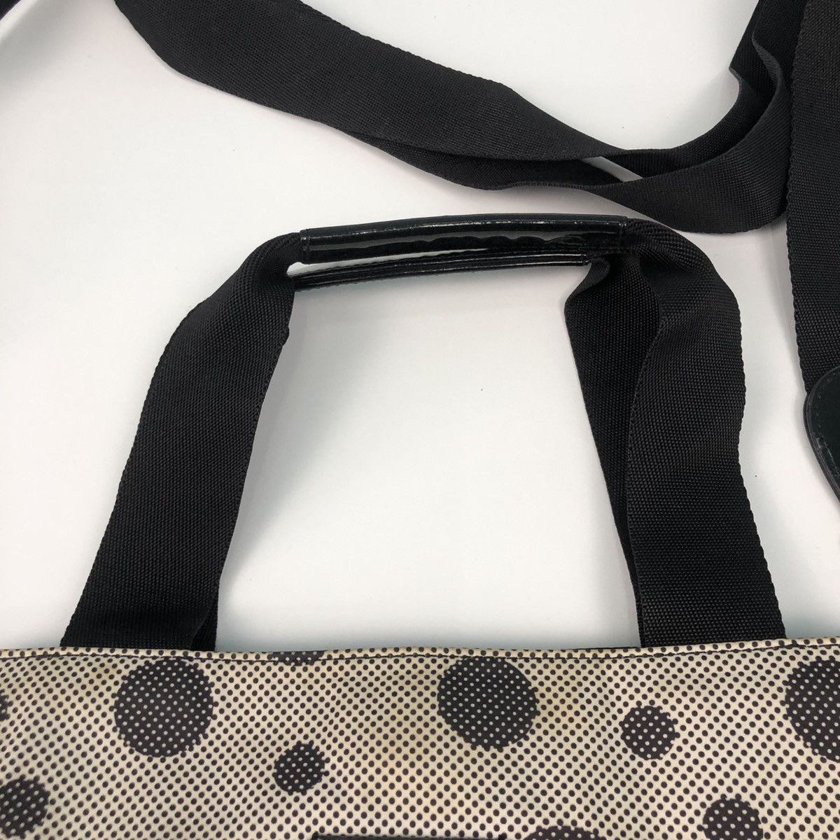 agnes b. AGNES B. POLKADOT TWO WAY HANDBAG CROSSBODY Size ONE SIZE - 6 Thumbnail