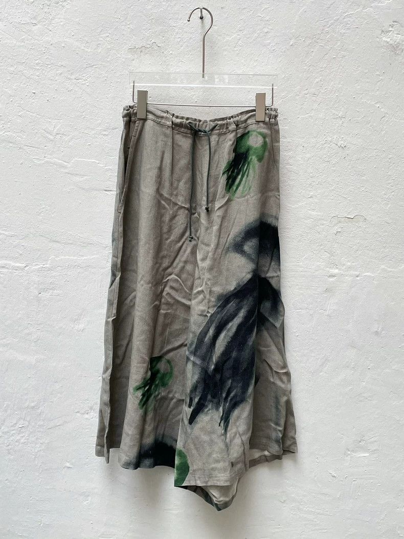 Yohji Yamamoto Yohji Yamamoto size 2 Ink painting jellyfish asymmetric wi Size US 28 / EU 44 - 1 Thumbnail