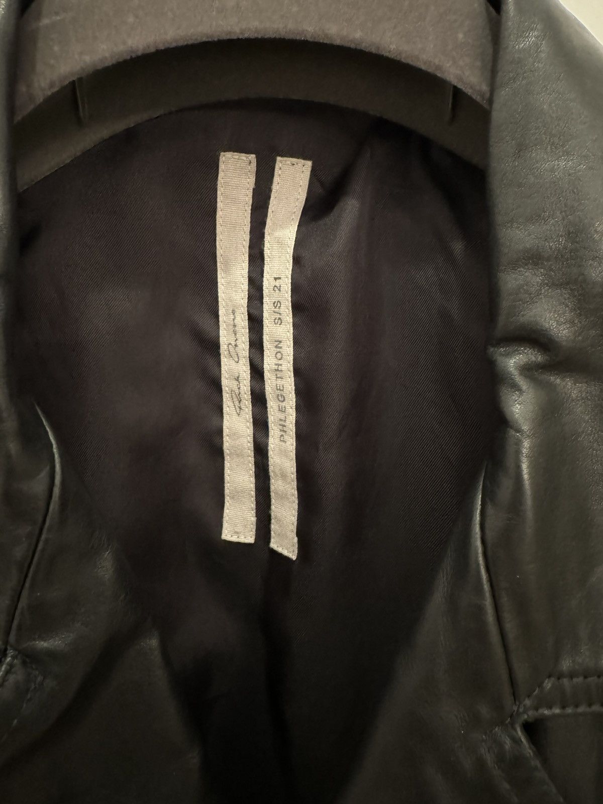 Rick Owens Rick Owens Luke Stooges Leather Jacket Size US M / EU 48-50 / 2 - 3 Thumbnail