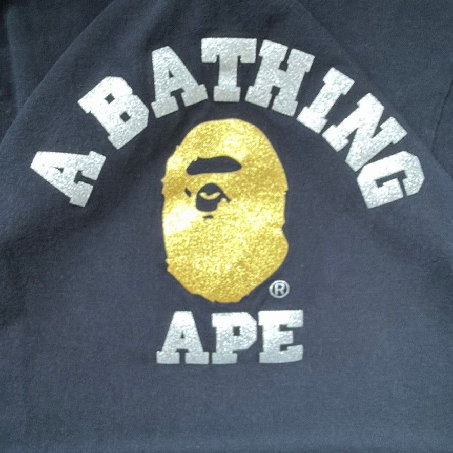 Bape vintage single stitch bedazzled A BATHING APE Yellow Head Size US S / EU 44-46 / 1 - 2 Thumbnail