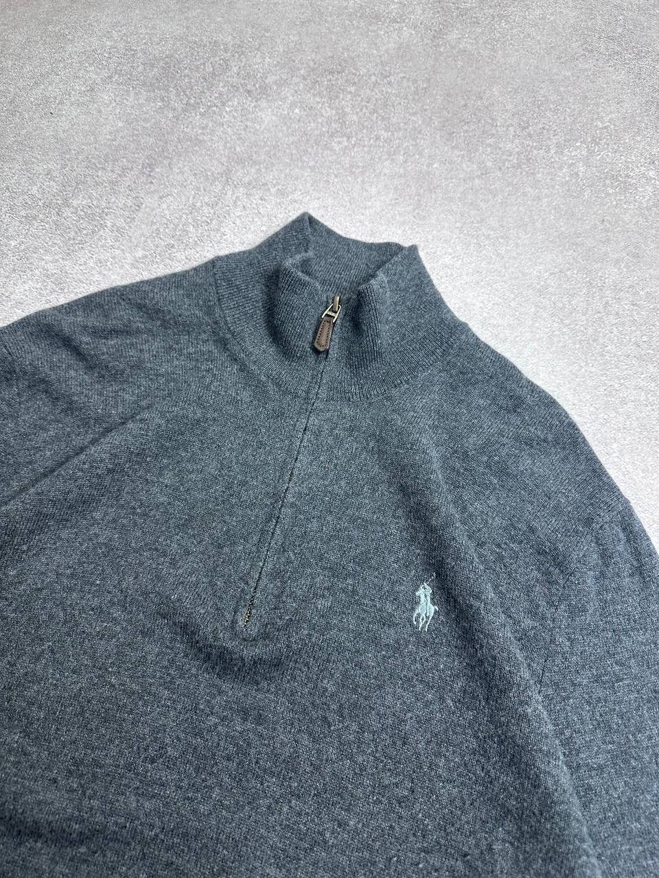 Polo Ralph Lauren Vintage Polo Ralph Lauren Quarter Zip Knit Sweater M Size US M / EU 48-50 / 2 - 3 Thumbnail
