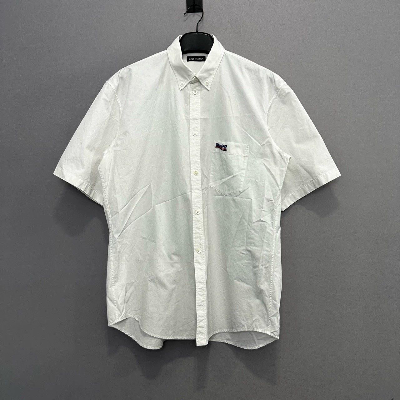 Balenciaga balenciaga wave embroidery long sleeve shirt Size US M / EU 48-50 / 2 - 1 Thumbnail