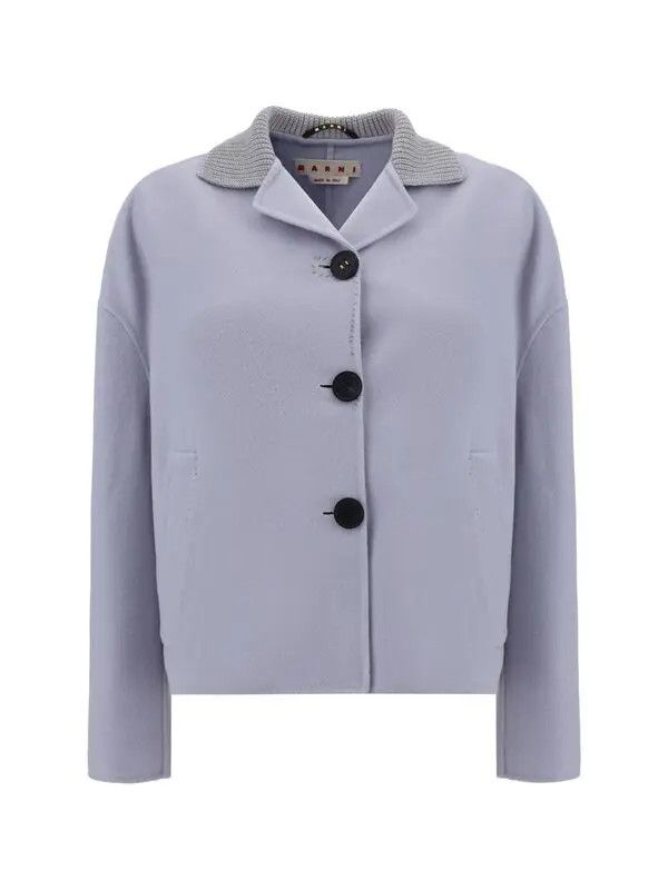 Marni o1w1db11125 Jackets in Grey Size L / US 10 / IT 46 - 1 Thumbnail