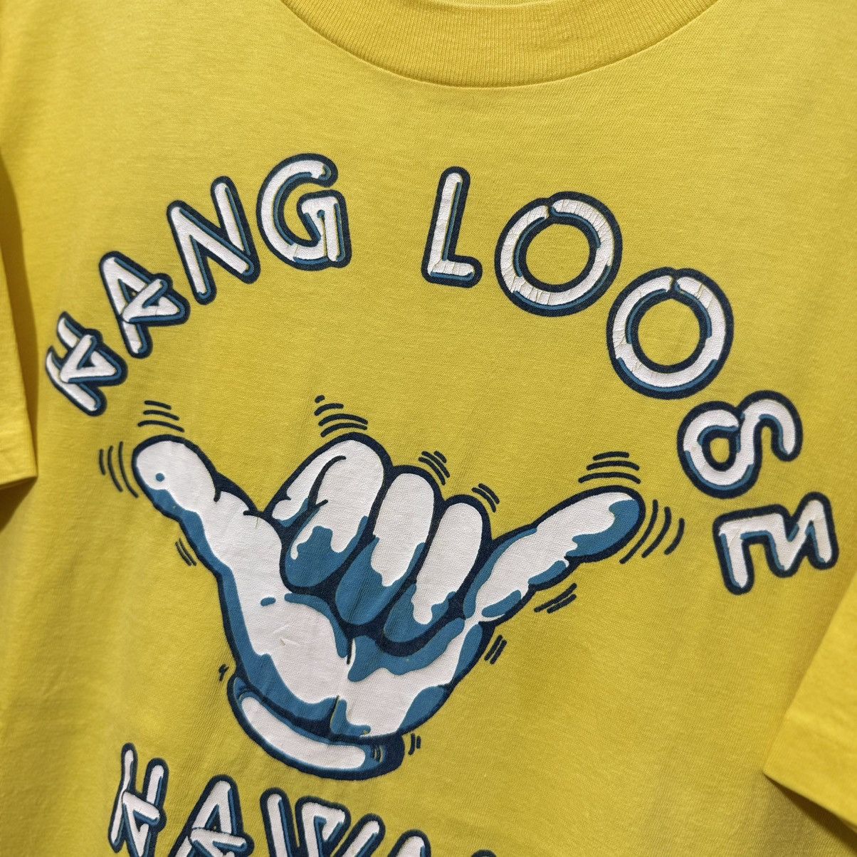 Sun Surf Vintage 80s hang loose hawaii poly tees tshirt Size US XL / EU 56 / 4 - 6 Thumbnail