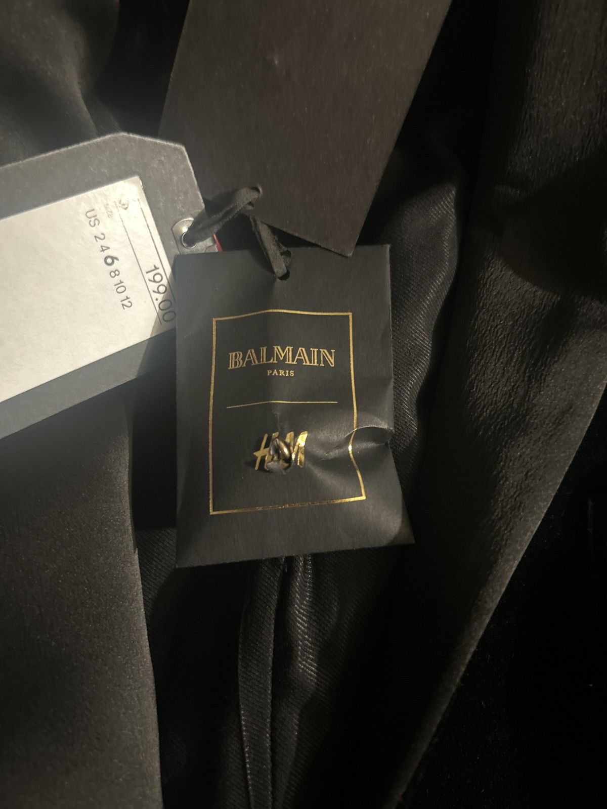 Balmain BALMAIN X HM BLAZER COLLAB RARE Size M / US 6-8 / IT 42-44 - 4 Thumbnail