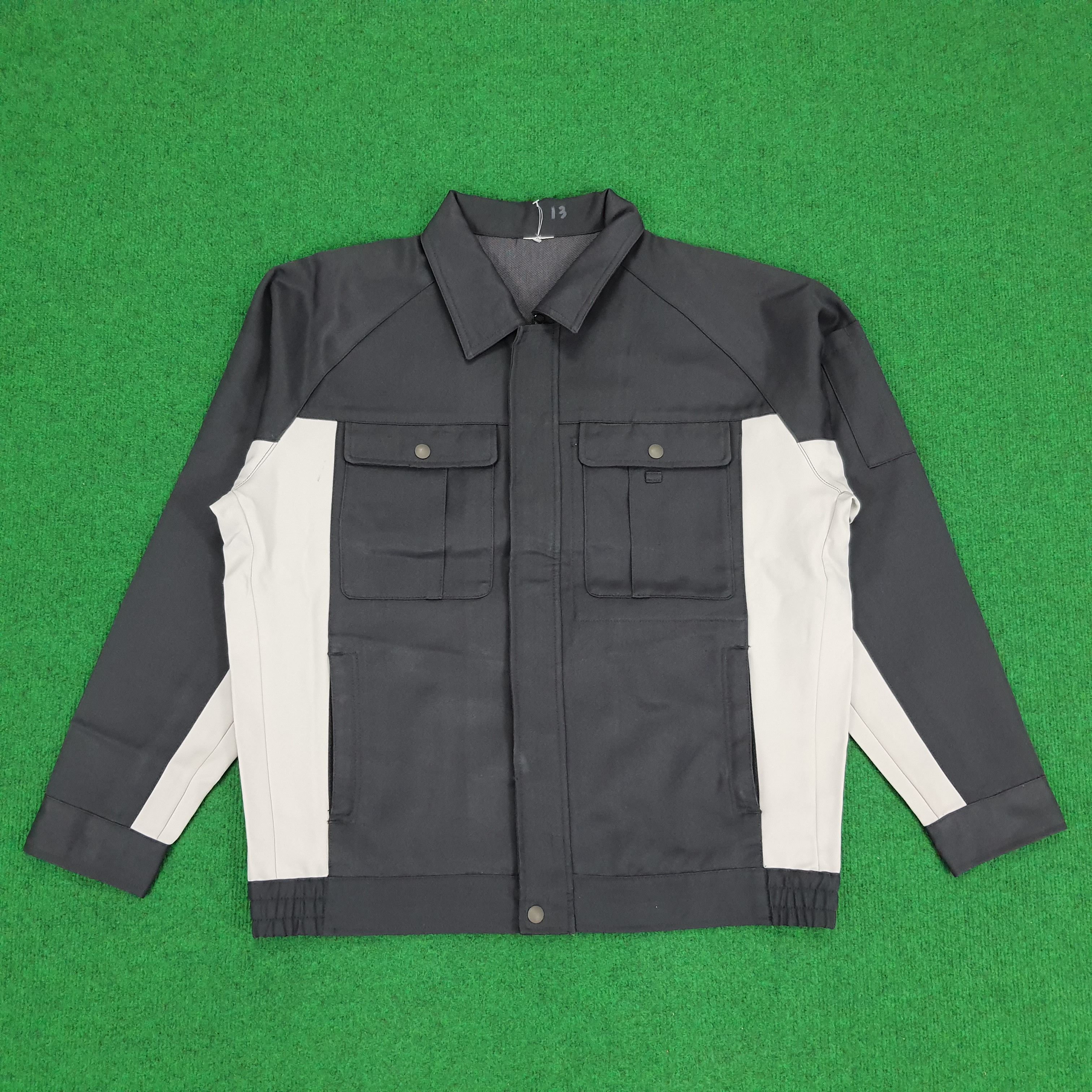 Japanese Brand × Vintage Vintage NISMO Nissan Racing Team Workwear Jacket Size US L / EU 52-54 / 3 - 3 Thumbnail