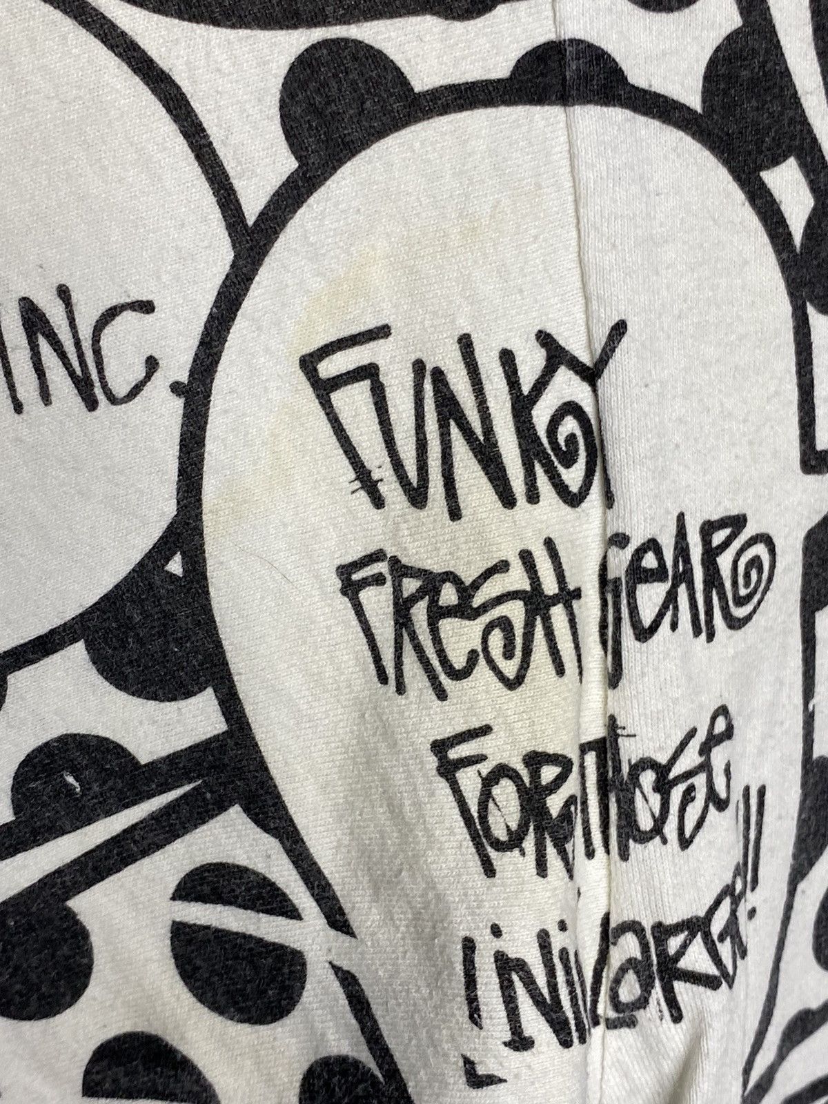 Stussy × Vintage Stussy Vintage AOP Full Print T Shirt Tee Early 00s Sz L Size US L / EU 52-54 / 3 - 7 Thumbnail