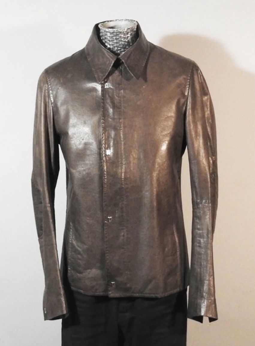 Carol Christian Poell S/S 2001 ARCHIVE LEATHER JACKET | Grailed