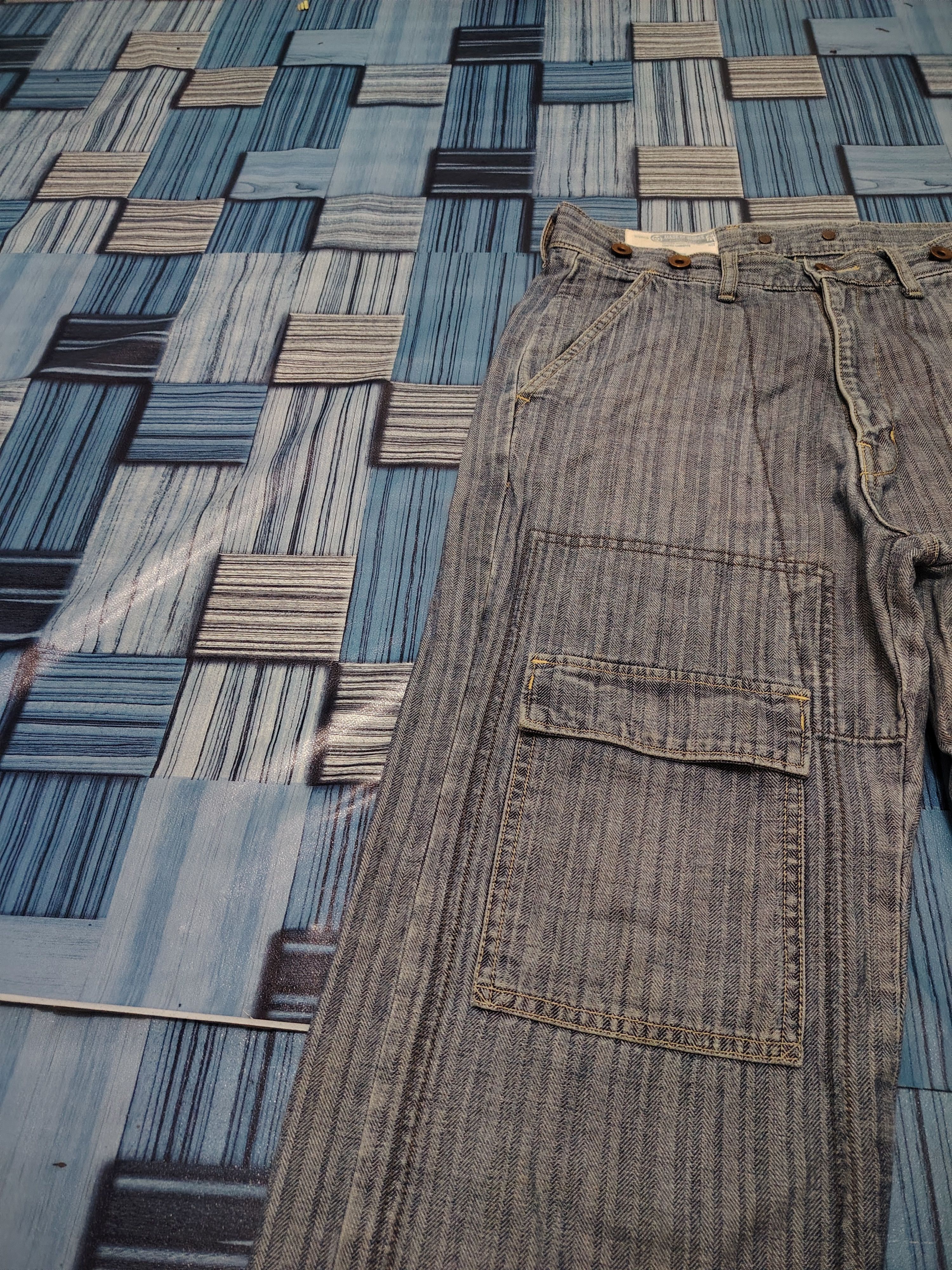 Japanese Brand Japanese Made Of Works Ciaopani-c Distressed Worker pants Size US 30 / EU 46 - 6 Thumbnail