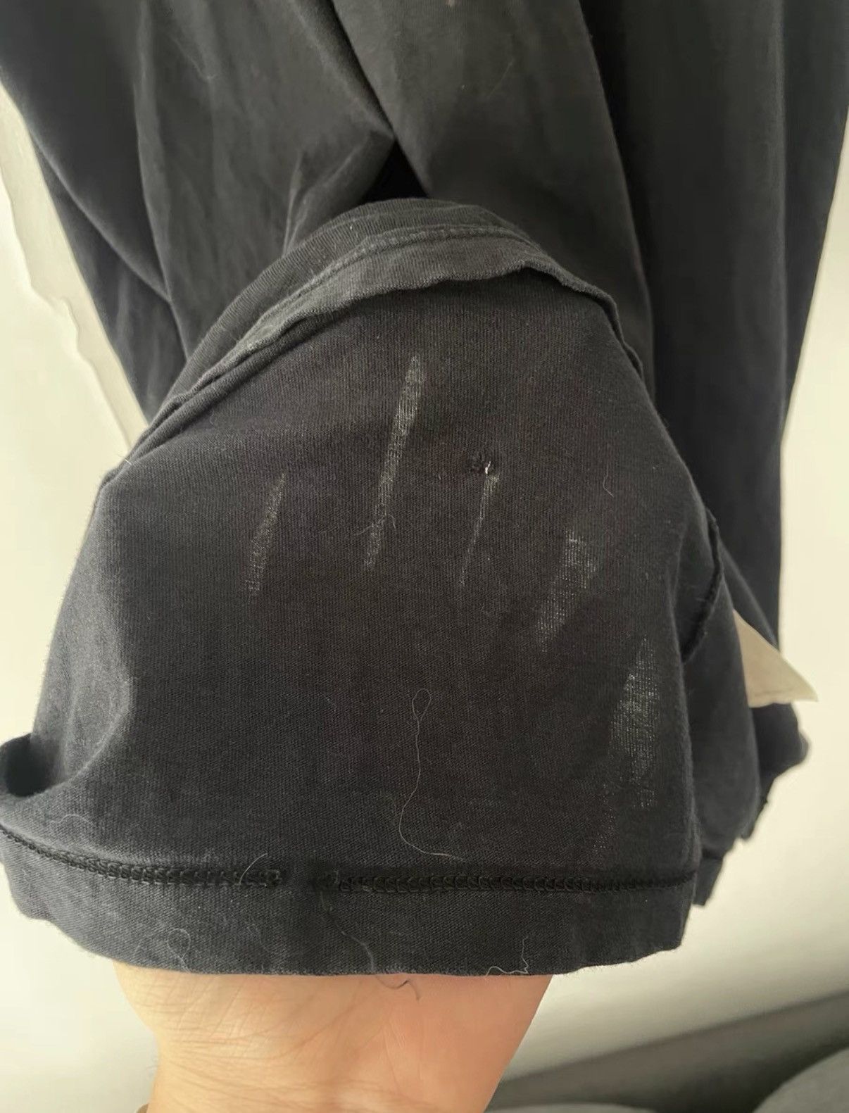 Rick Owens Rick Owens Drkshdw 18FW Longline Short Sleeve Tee Size US S / EU 44-46 / 1 - 4 Thumbnail