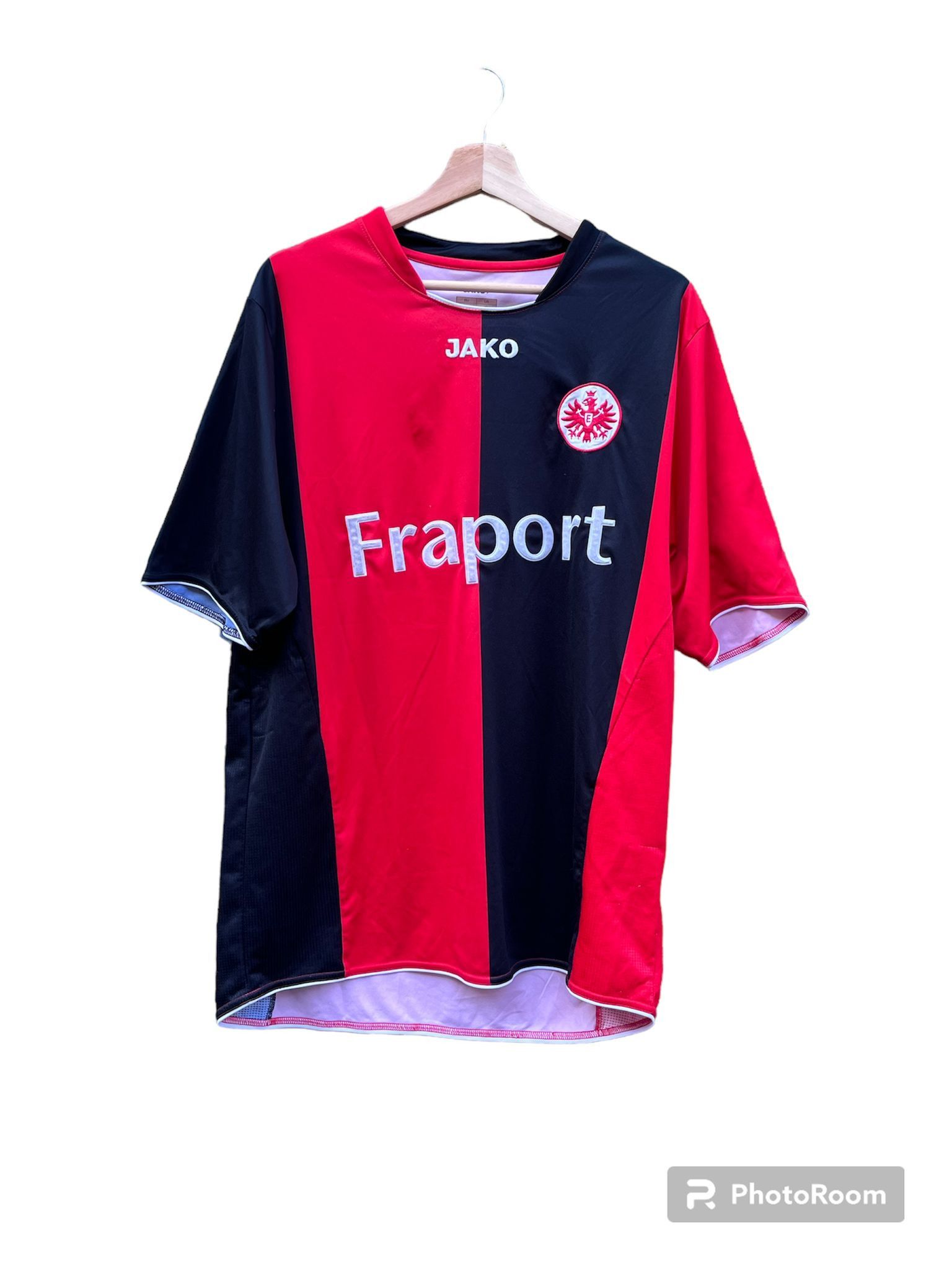 image of Soccer Jersey x Sports Specialties Vintage Jako X Eintracht Frankfurt 2007/2008 Home Jersey in Red 