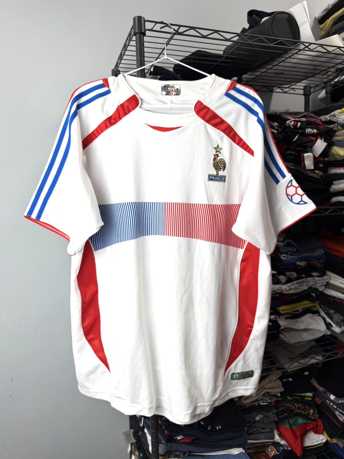 Vintage Rare 2000’s France Soccer Jersey T Shirt World Cup Size US XXL / EU 58 / 5 - 1 Thumbnail
