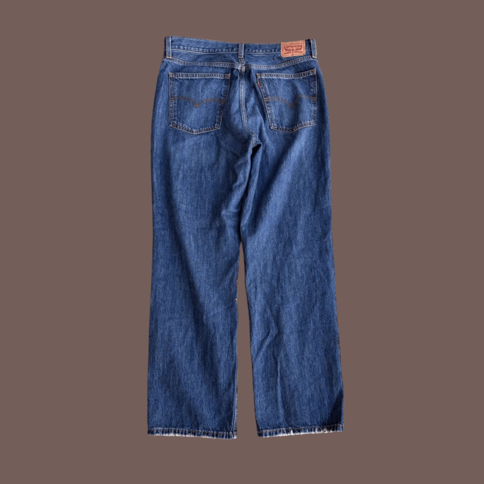 Levi's Levi’s Low Pro Straight Jeans | Women’s 31 | Slouchy Minimal Size 34" / US 12 / IT 48 - 2 Thumbnail