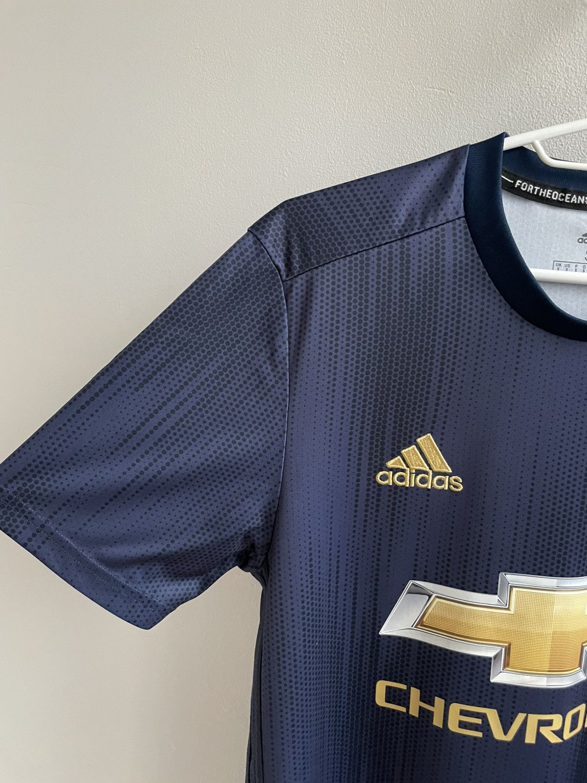 Adidas Manchester United 2018 2019 Football Shirt Soccer Jersey Size US S / EU 44-46 / 1 - 3 Thumbnail