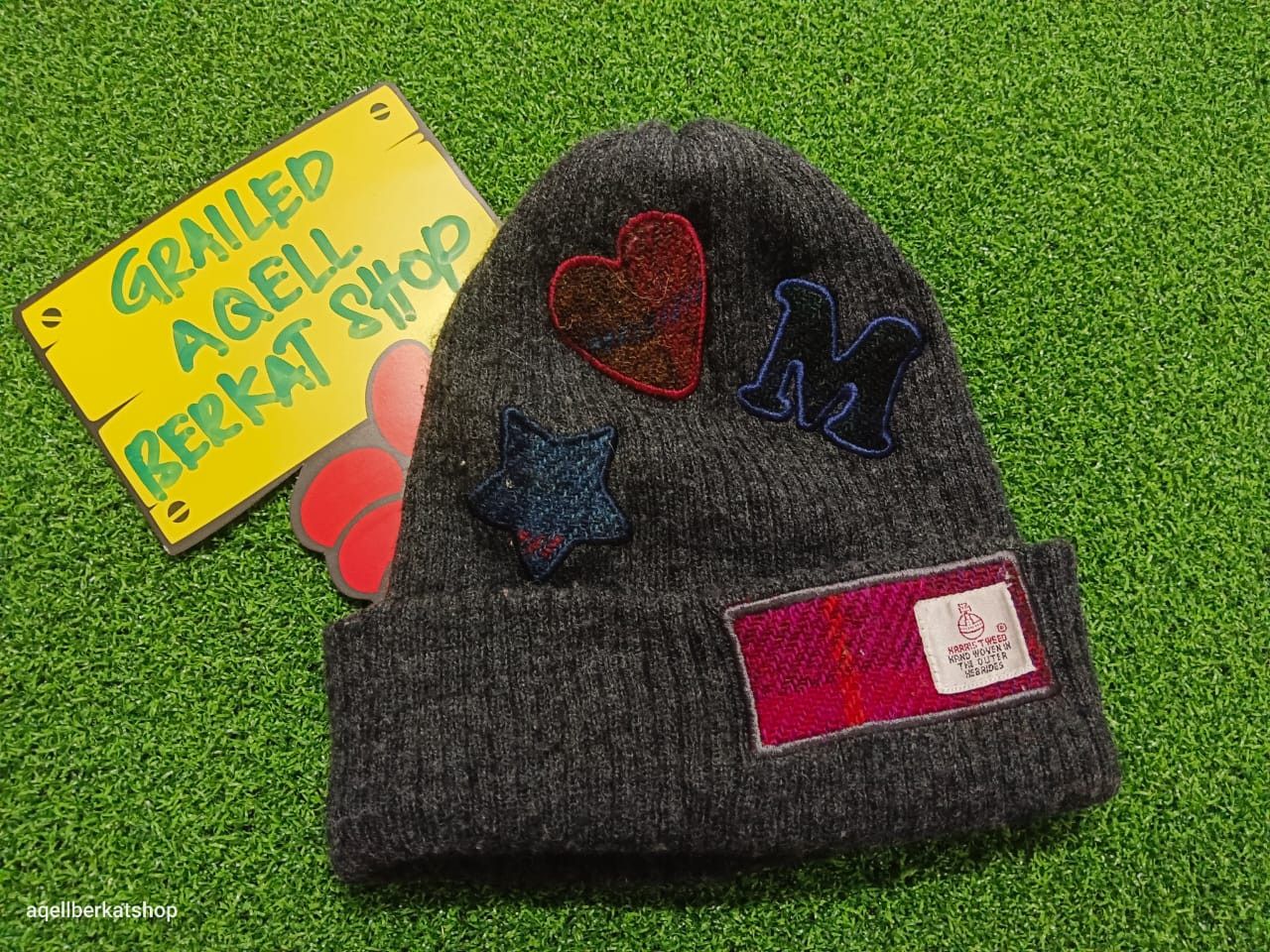 Harris Tweed CLOSSHI JAPAN X HARRIS TWEED Beanie Size ONE SIZE - 1 Thumbnail