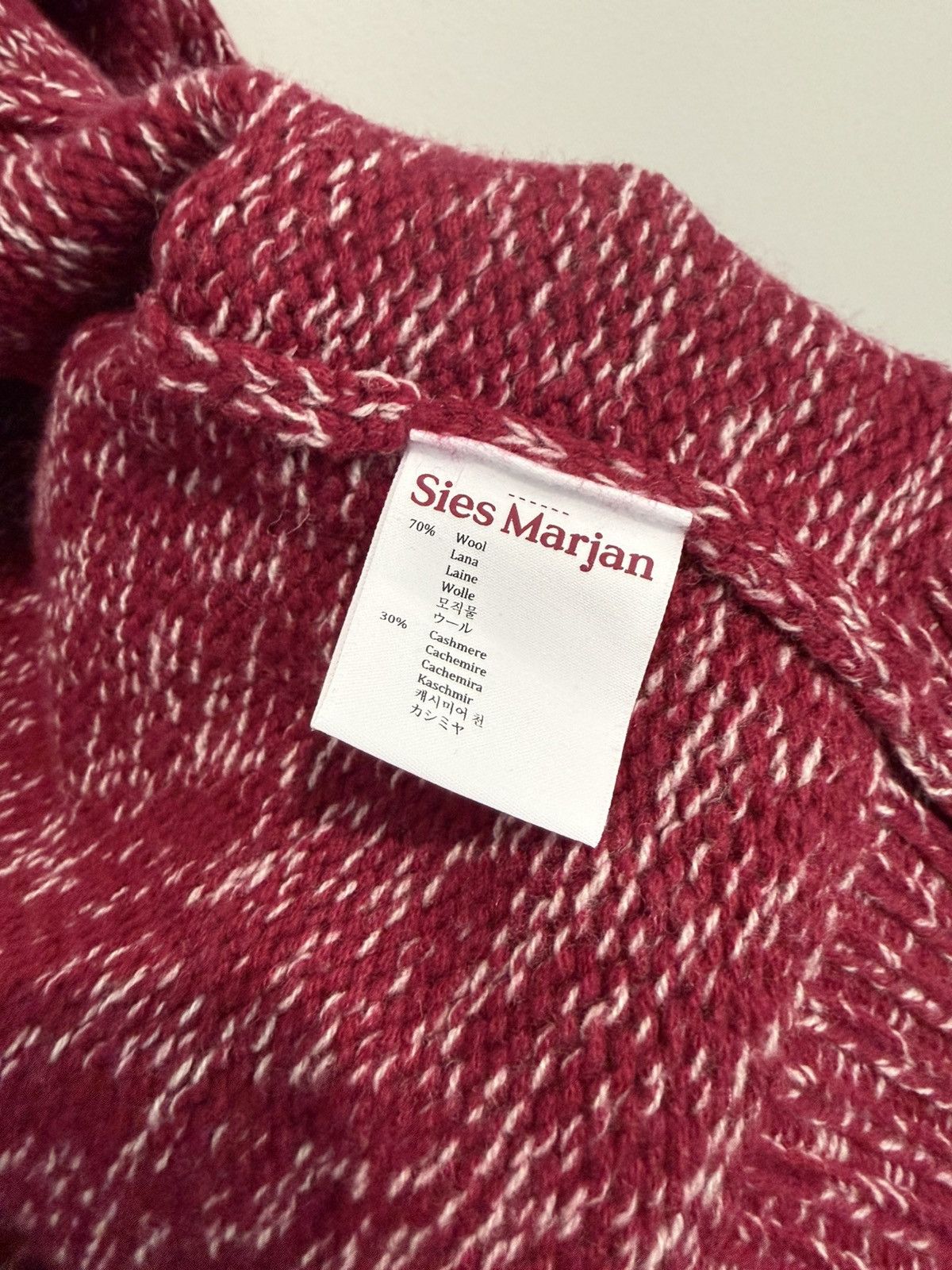 Sies Marjan Wool/Cashmere Blend Cardigan Size US M / EU 48-50 / 2 - 5 Thumbnail