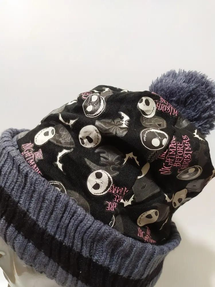 Disney Tim Burton The Night Before Christmas Beanie Hats Size ONE SIZE - 2 Thumbnail