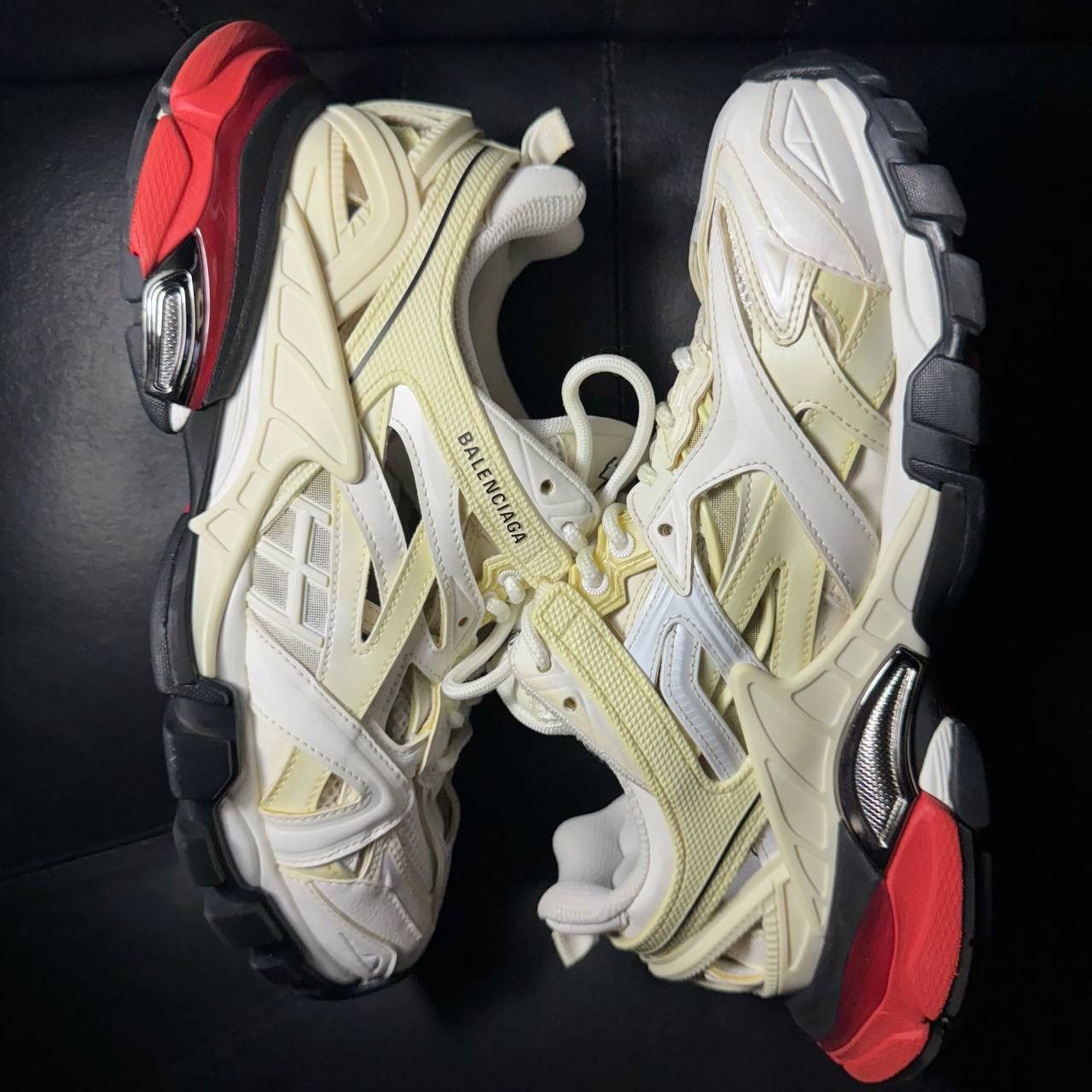 Balenciaga 41 sneakers Balenciaga track 2 White Red Size US 8 / EU 41 - 3 Thumbnail